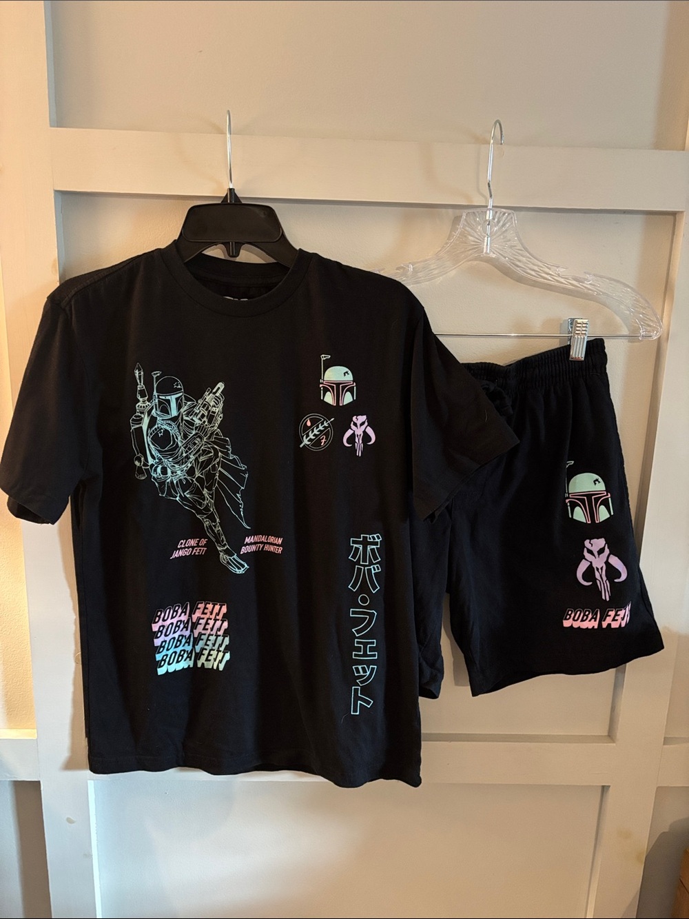 Boba Fett Pajama Set - shirt and shorts